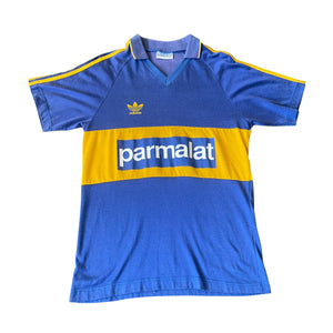 Vintage Adidas Boca Juniors 1992 Home Football Kit (M)