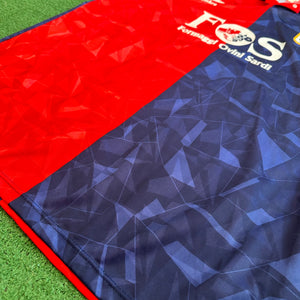 Vintage Umbro Cagliari Calcio 1991/92 Home Football Kit (XL)
