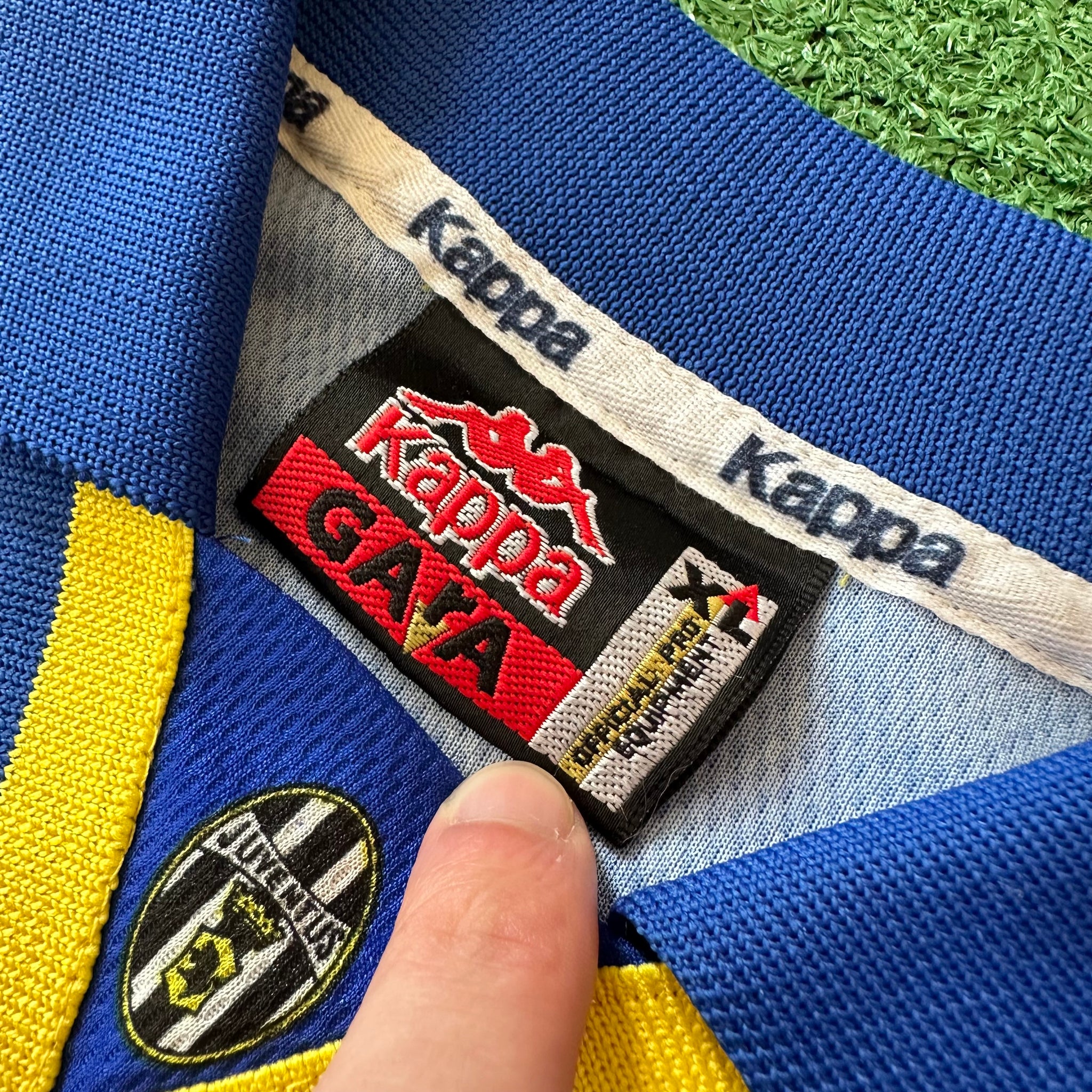 Vintage Kappa Juventus FC #21 Zidane 1996/1997 Away Football Kit (XL)