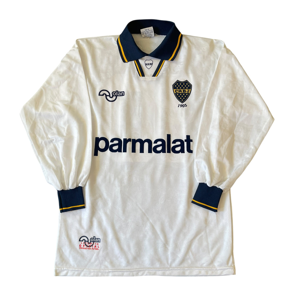 Vintage Olan Boca Juniors #10 Maradona 1992/96 Away Football Kit Official Reissue (M)