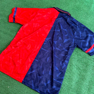 Vintage Umbro Cagliari Calcio 1991/92 Home Football Kit (XL)