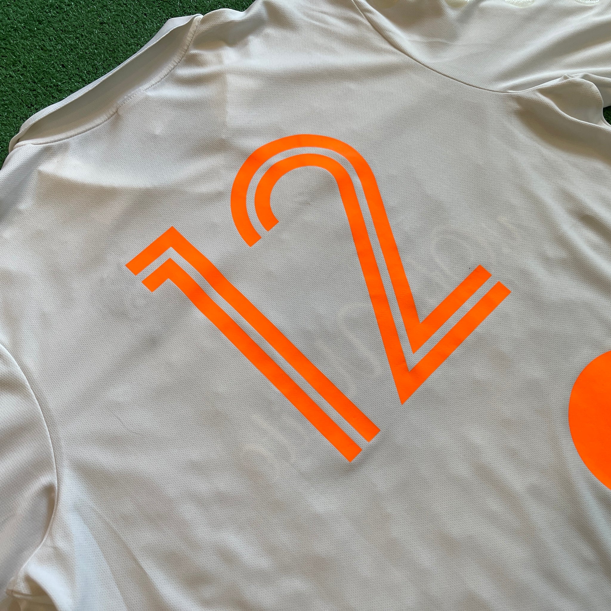 Nike Off-White Virgil Abloh Mercurial White Nike Lab NRG Soccer Jersey (L)