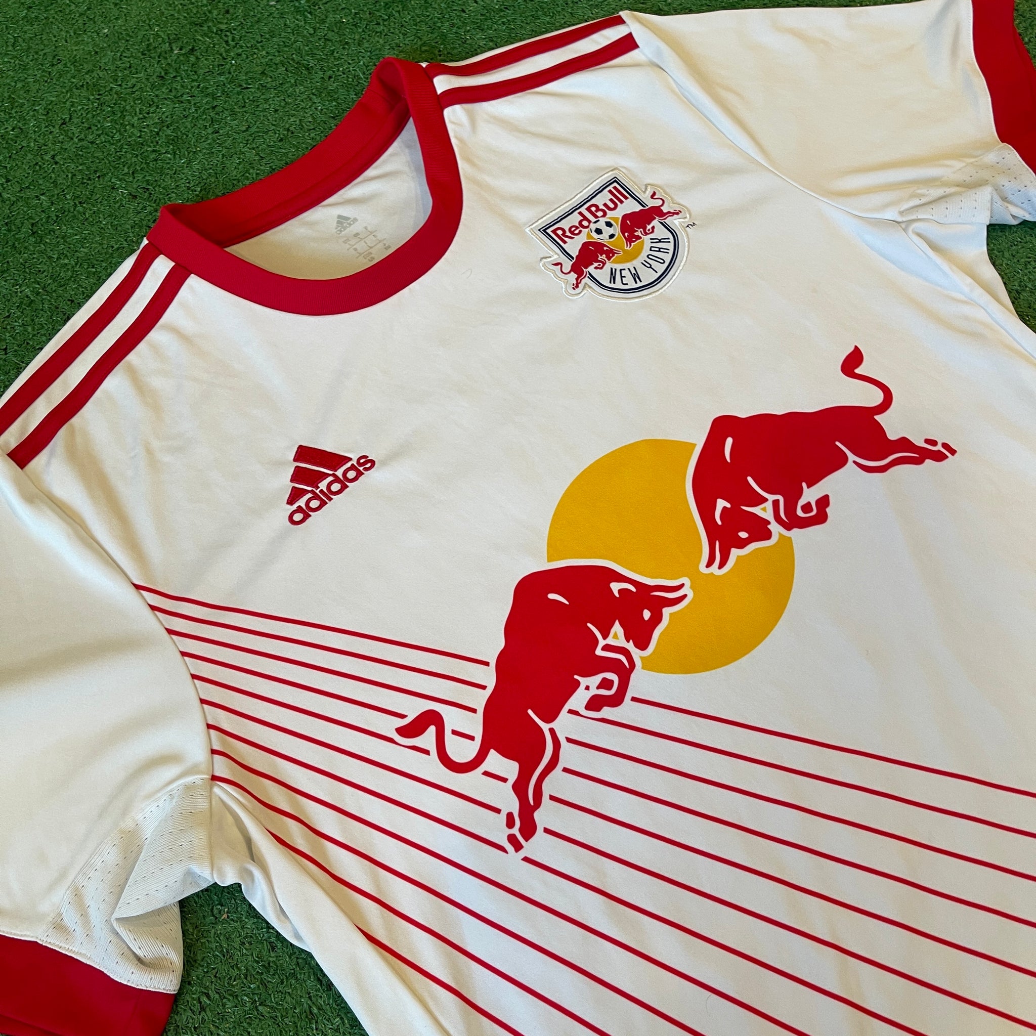 Adidas New York Red Bulls 2018 MLS Home Football Kit (L)