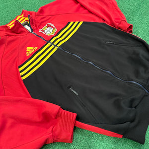 Vintage Adidas Bayer 04 Leverkusen 90's Full Zip Track Jacket (M)