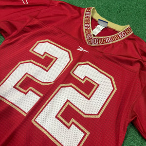 Vintage Reebok Boston College #22 Football Jersey (M)