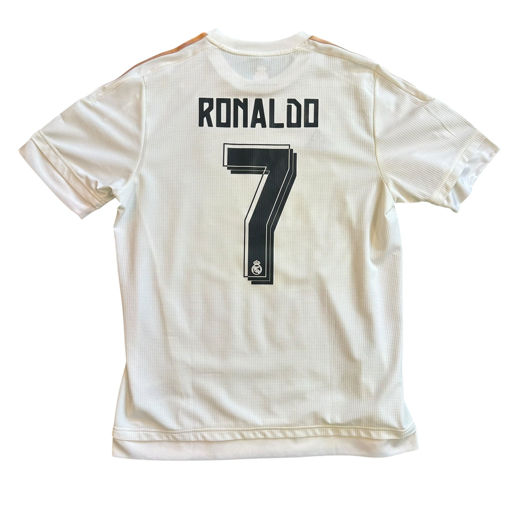Adidas Real Madrid #7 Ronaldo 2015/16 Home Football Kit (L)