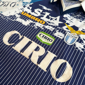 Vintage SS Lazio #11 Signori 1996/97 Third Football Kit (XL)