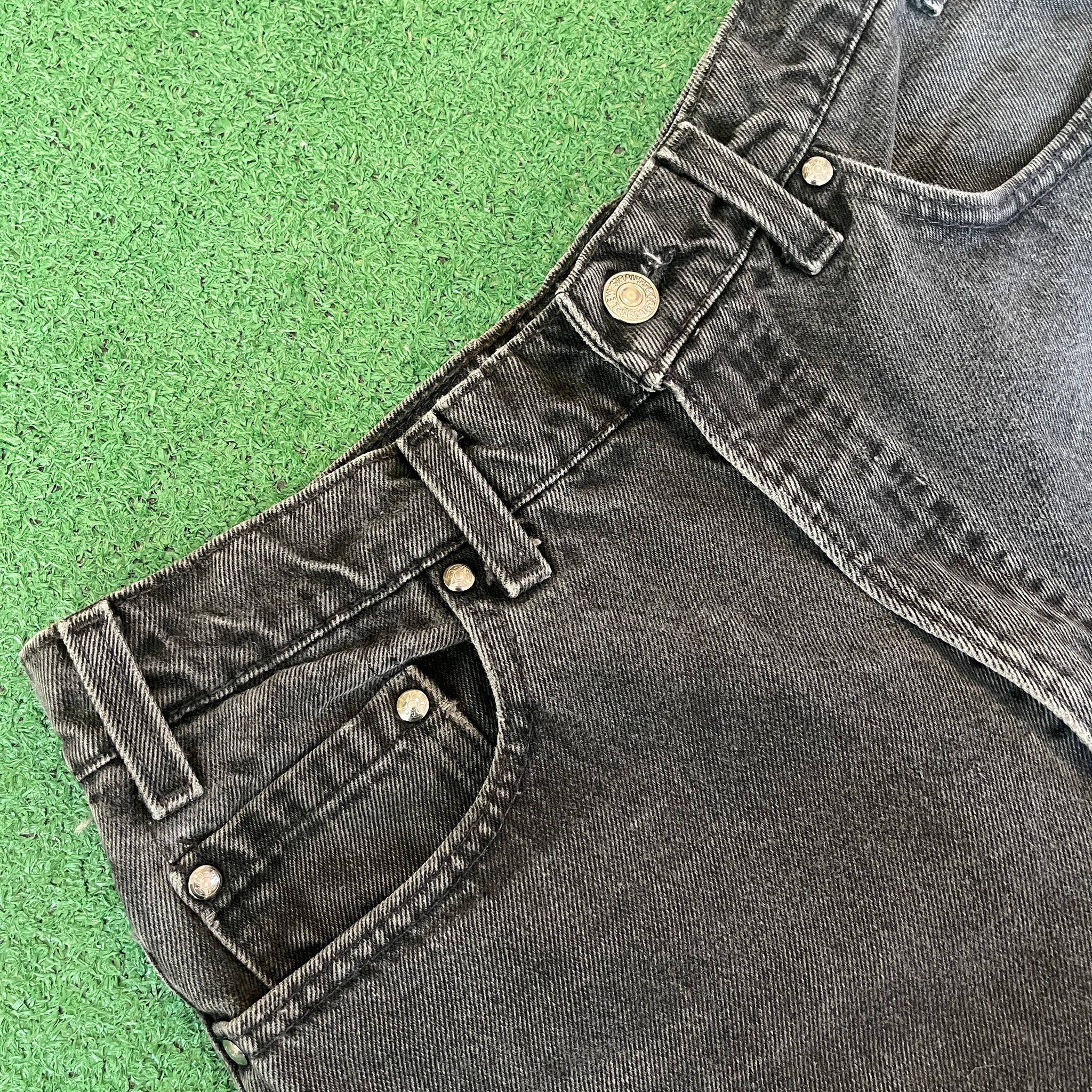 Vintage Levis 540 Black Charcoal Jeans (30X30)