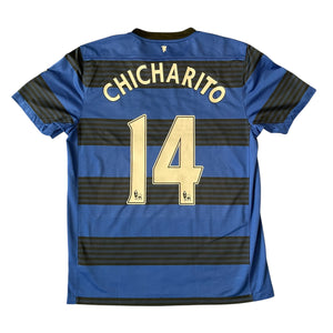 Nike Manchester United #14 Chicharito 2011/12 Away Football Kit (L)