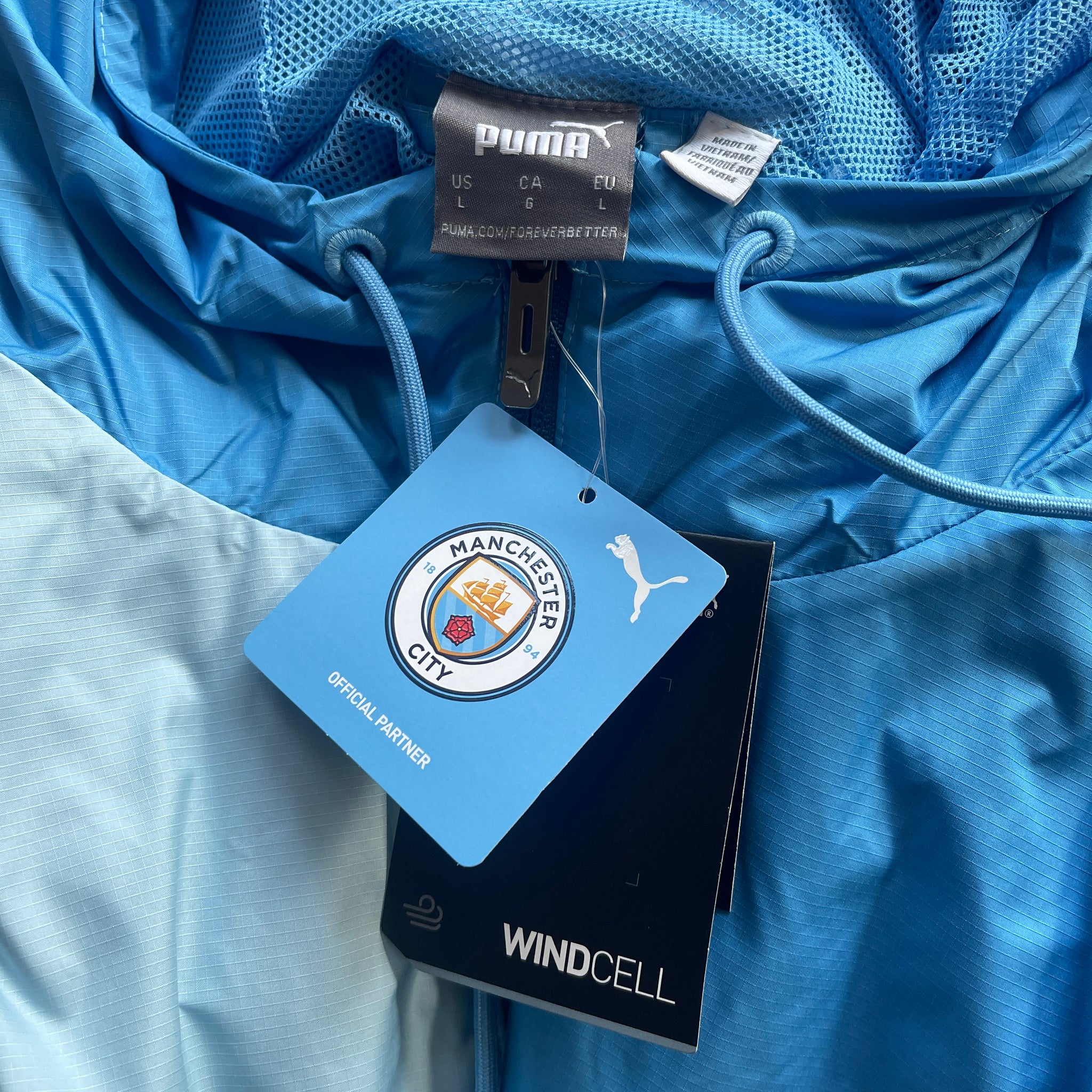 Puma Manchester City 2023 Pre-Match Woven Jacket (L)