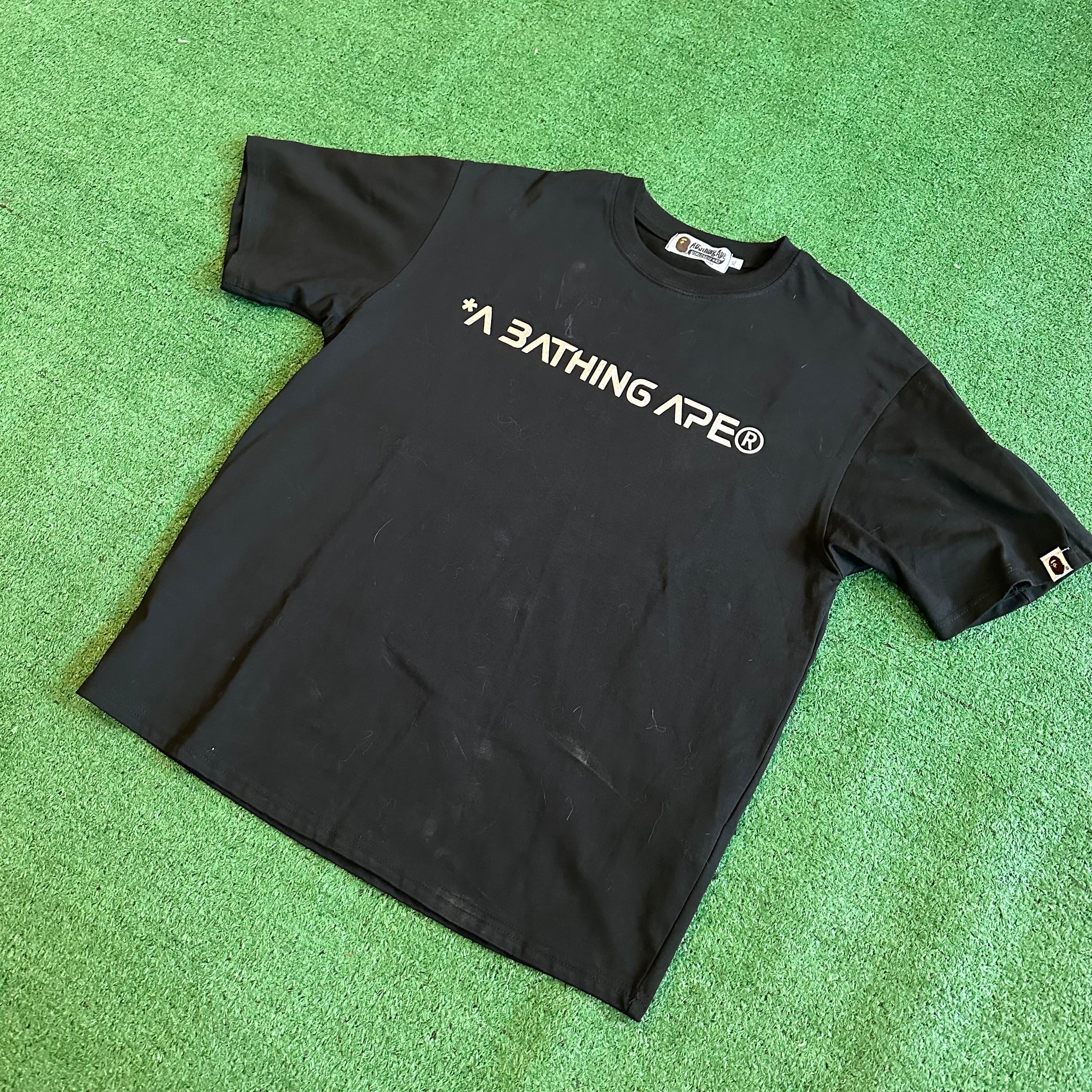 BAPE Ape Head Moon Tee Black (XL)