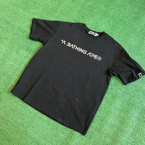 BAPE Ape Head Moon Tee Black (XL)