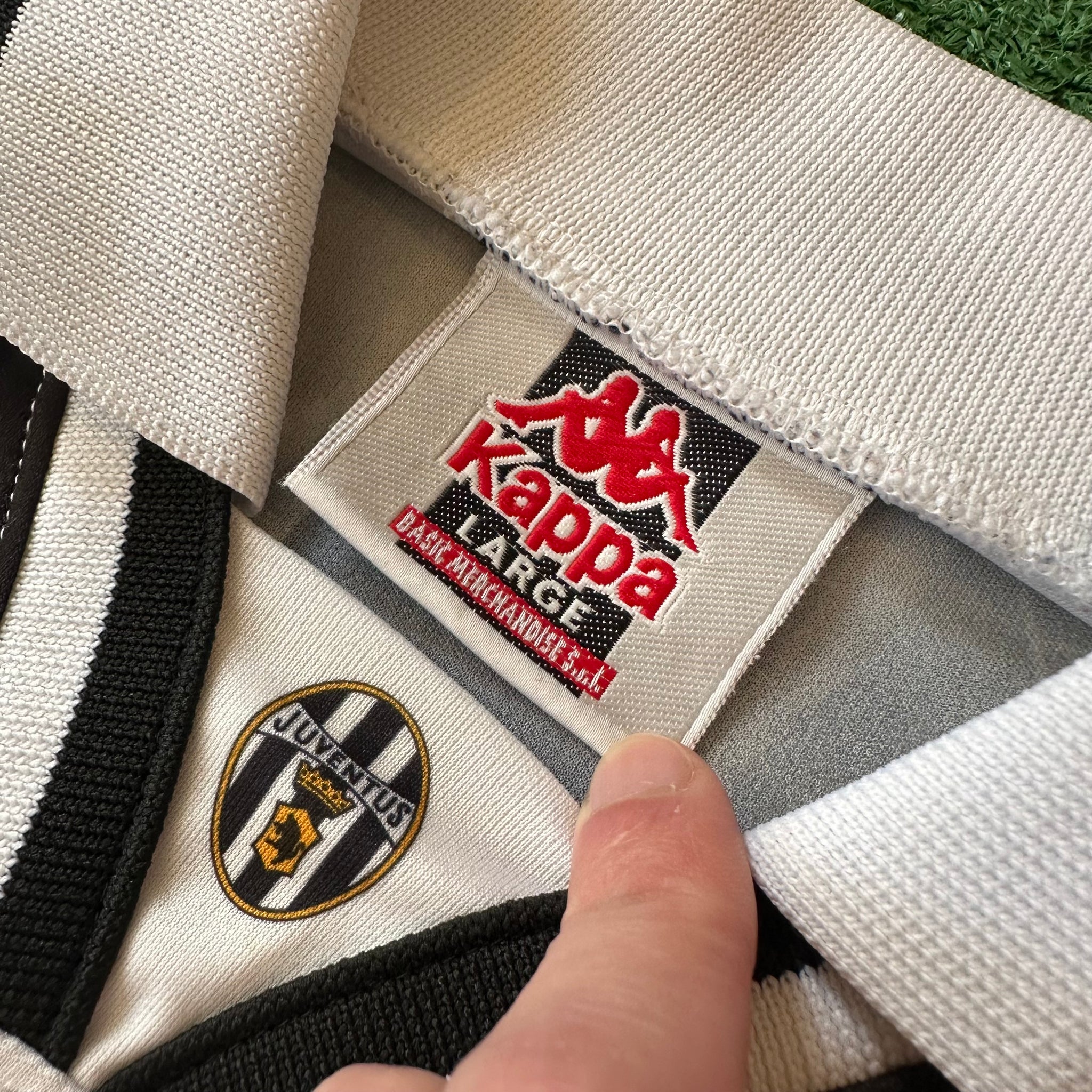 Vintage Kappa Juventus #21 Zidane 1995/1996 Home Football Kit (L)