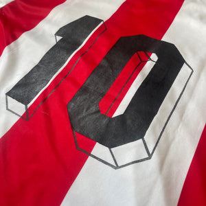 Vintage Nike PSV 1999/00 Home Football Kit (XL)