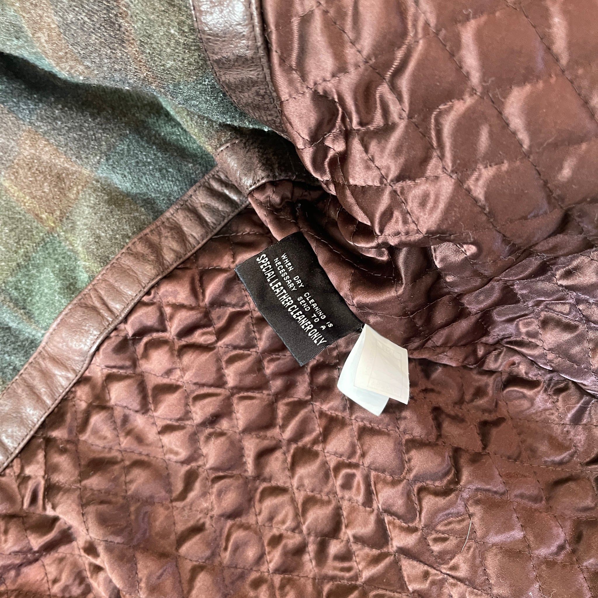 Vintage Wilsons Adventure Bound Brown Leather Coat (S)