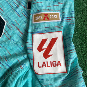 Nike FC Barcelona #27 Lamine Yamal 2023/24 Third Player Issue Football Kit (XL)