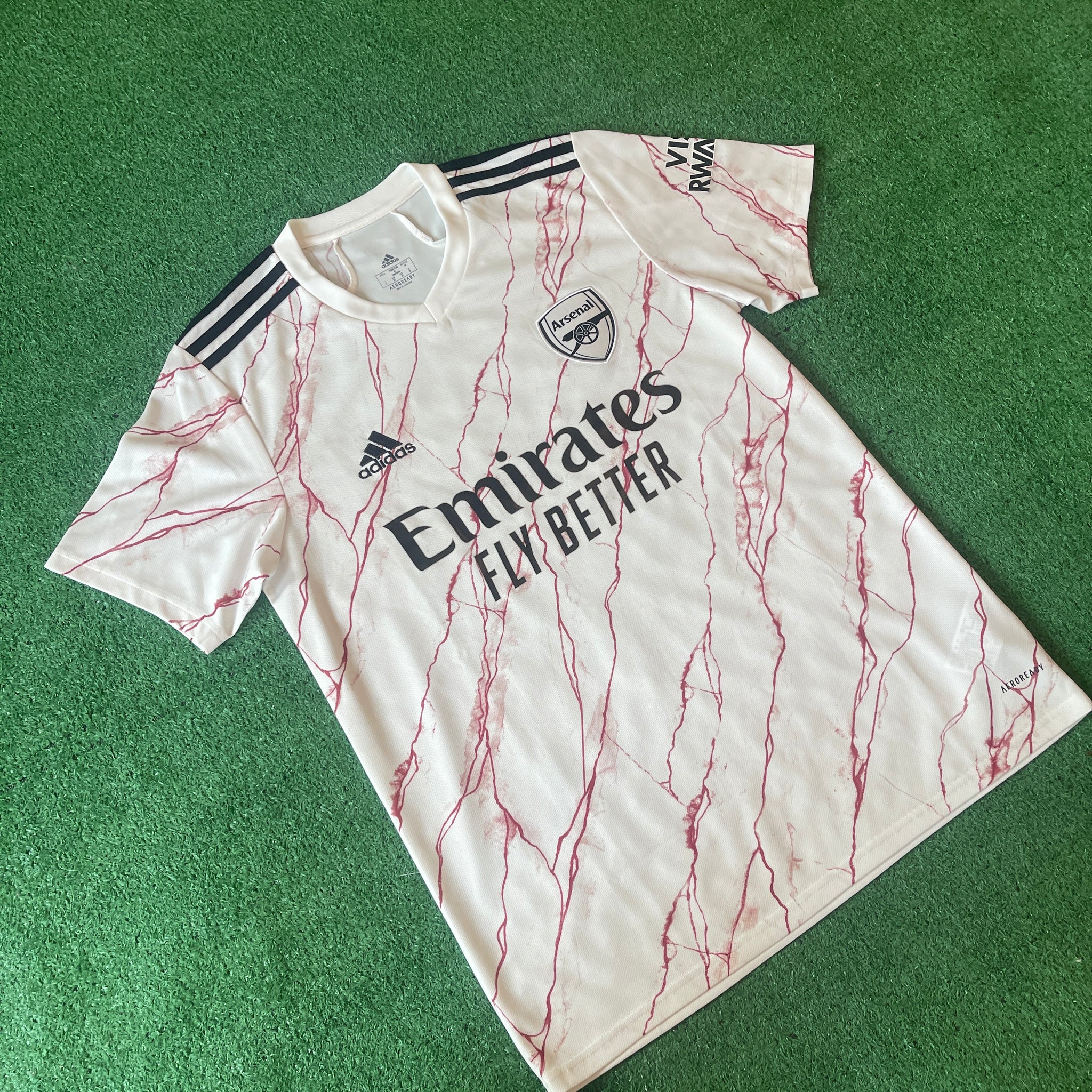 Adidas Arsenal FC 2020/21 Away Football Kit (M)