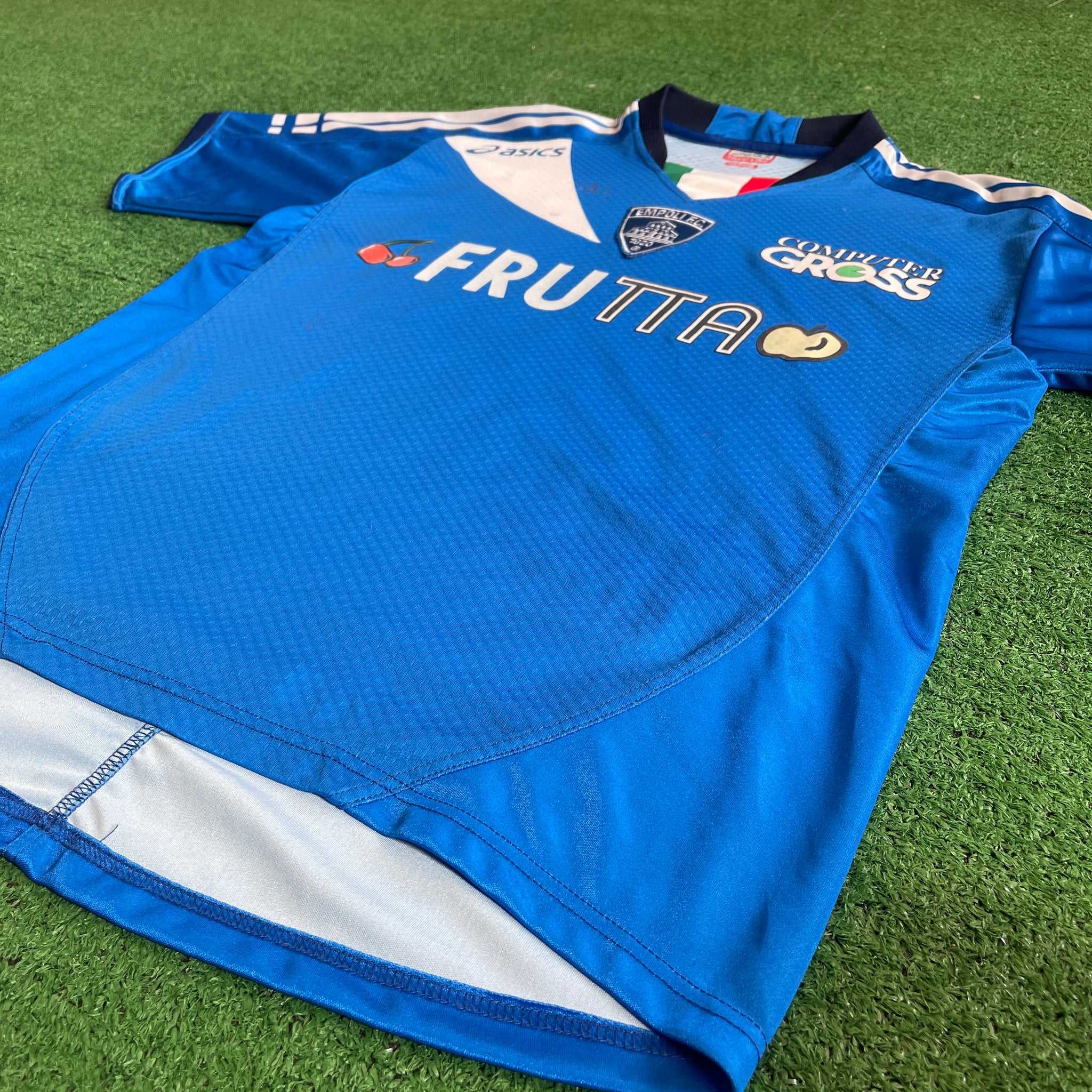 Vintage Asics Empoli 2006/07 Home Football Kit (M)