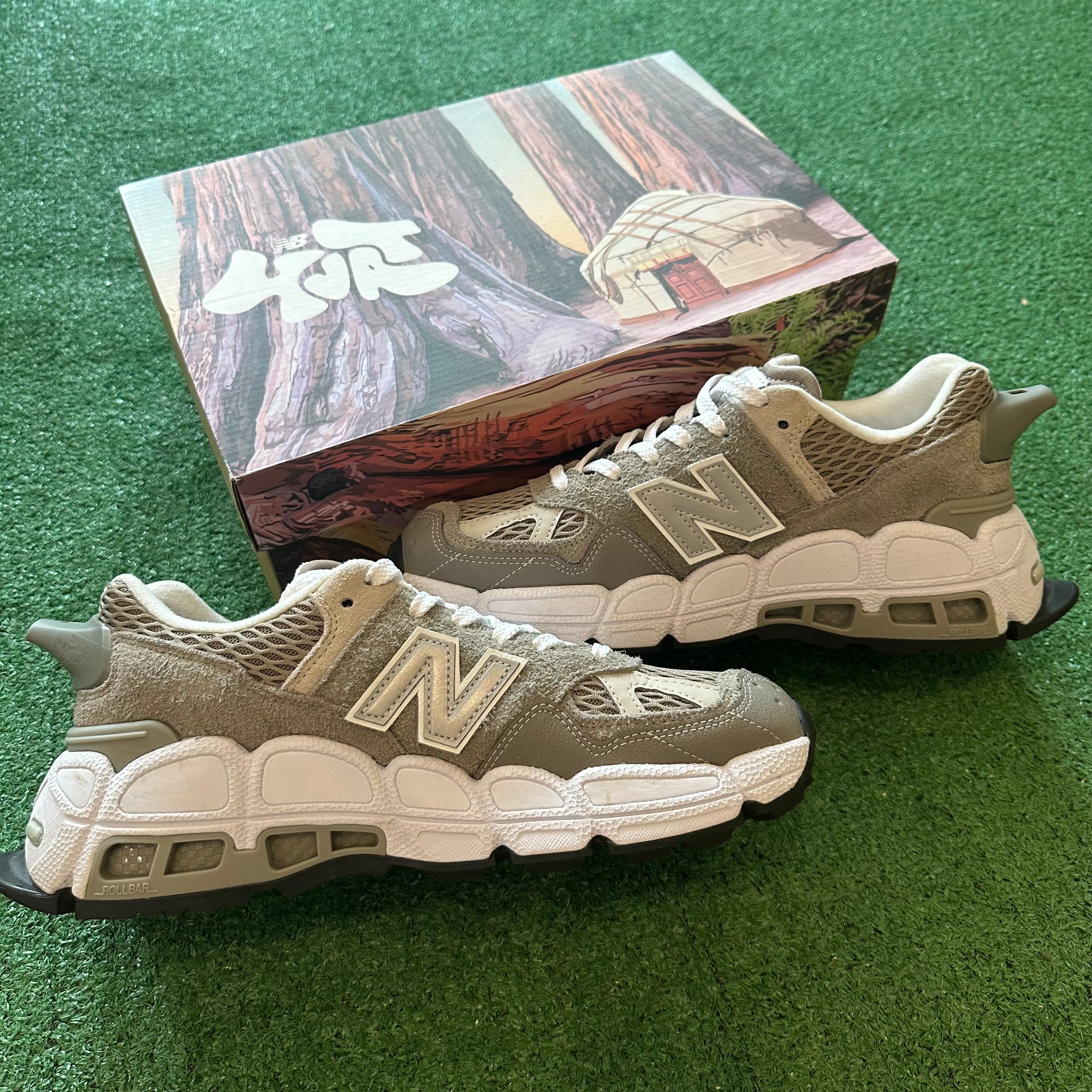 New Balance 574 YURT Salehe Bembury Shark Skin (10)