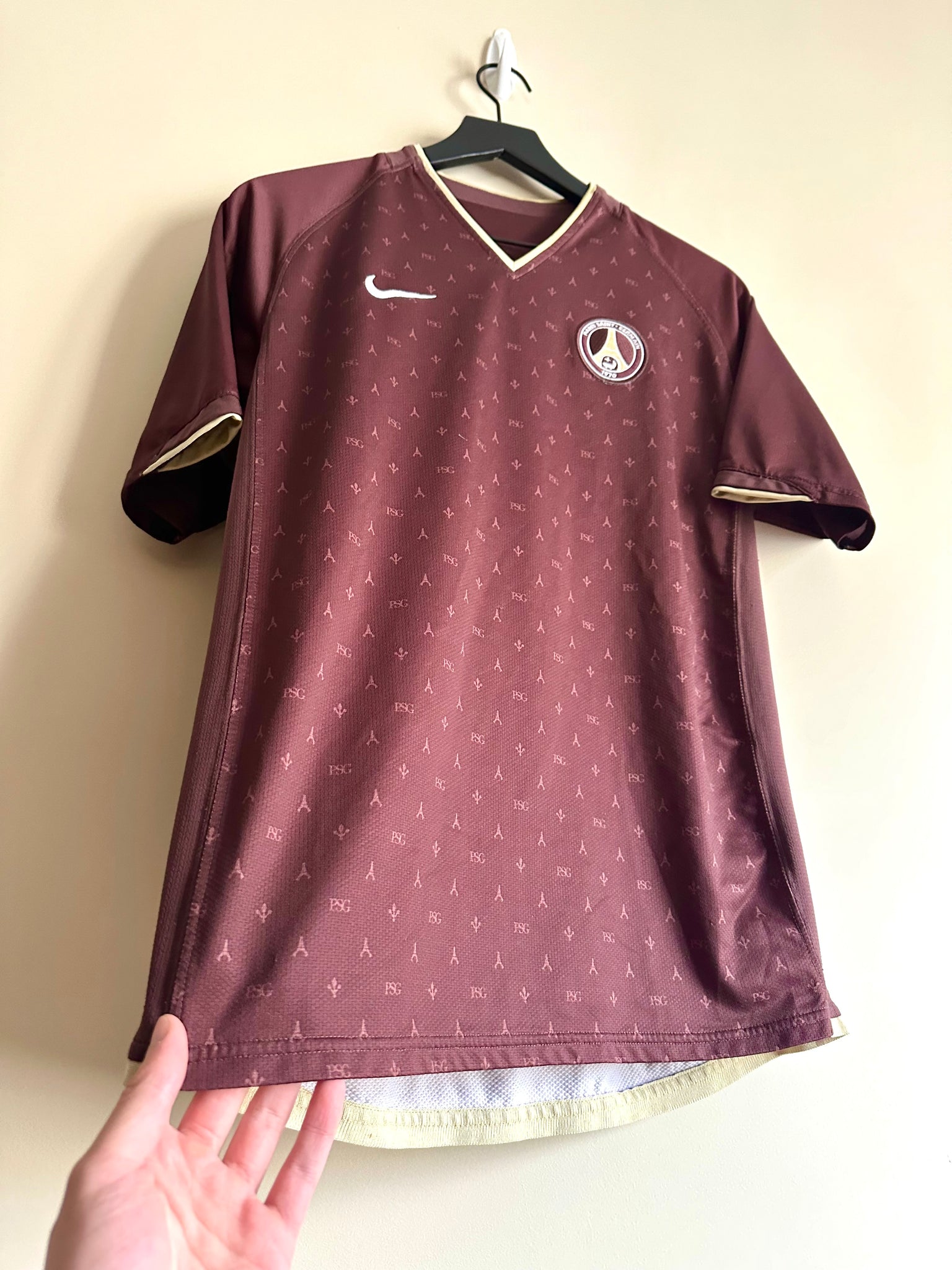 Vintage Nike PSG 2006/2007 Away Football Shirt (S)