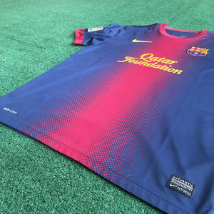 Nike FC Barcelona #10 Messi 2012/13 Home Football Kit (M)