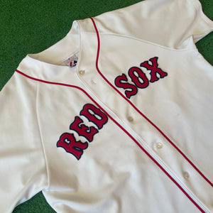 Vintage Majestic Boston Red Sox #34 Ortiz MLB Baseball Jersey (L)