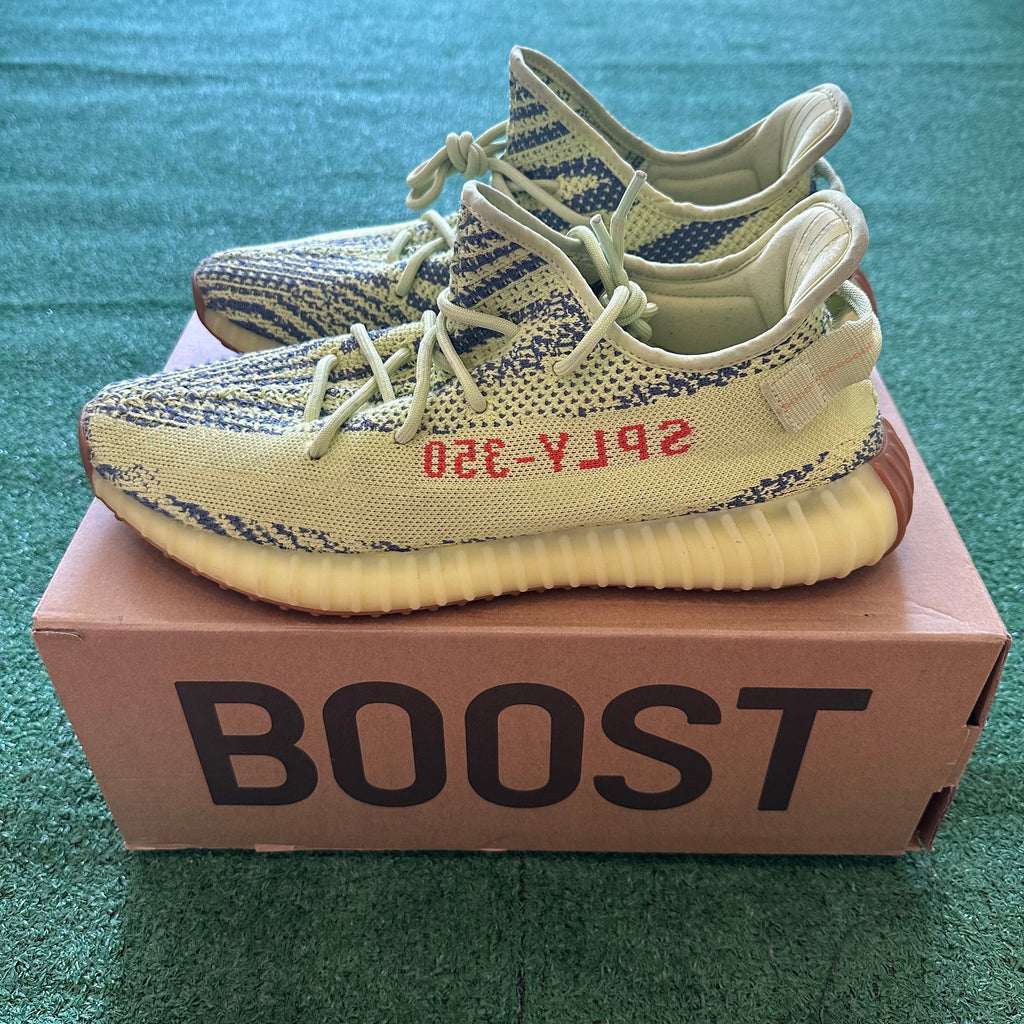 adidas Yeezy Boost 350 V2 Semi Frozen Yellow B37572 (13)