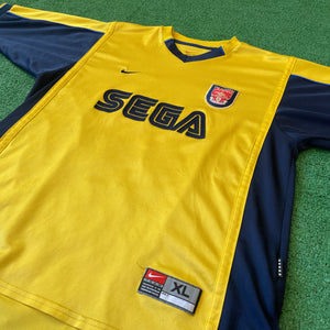 Vintage Nike Arsenal FC #14 Henry 1999/01 Away Football Kit (XL)