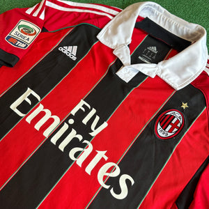 Adidas AC Milan #8 Nocerino 2012/13 Home Football Kit (XL)