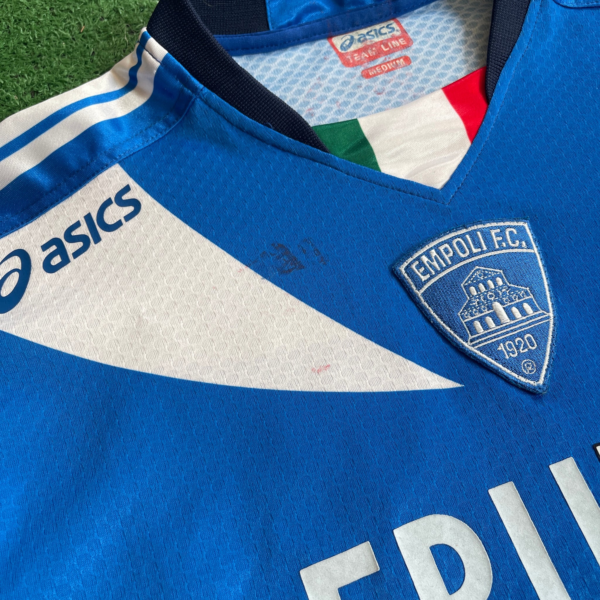 Vintage Asics Empoli 2006/07 Home Football Kit (M)