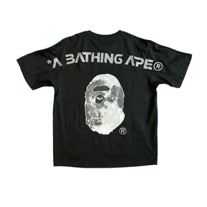 BAPE Ape Head Moon Tee Black (XL)