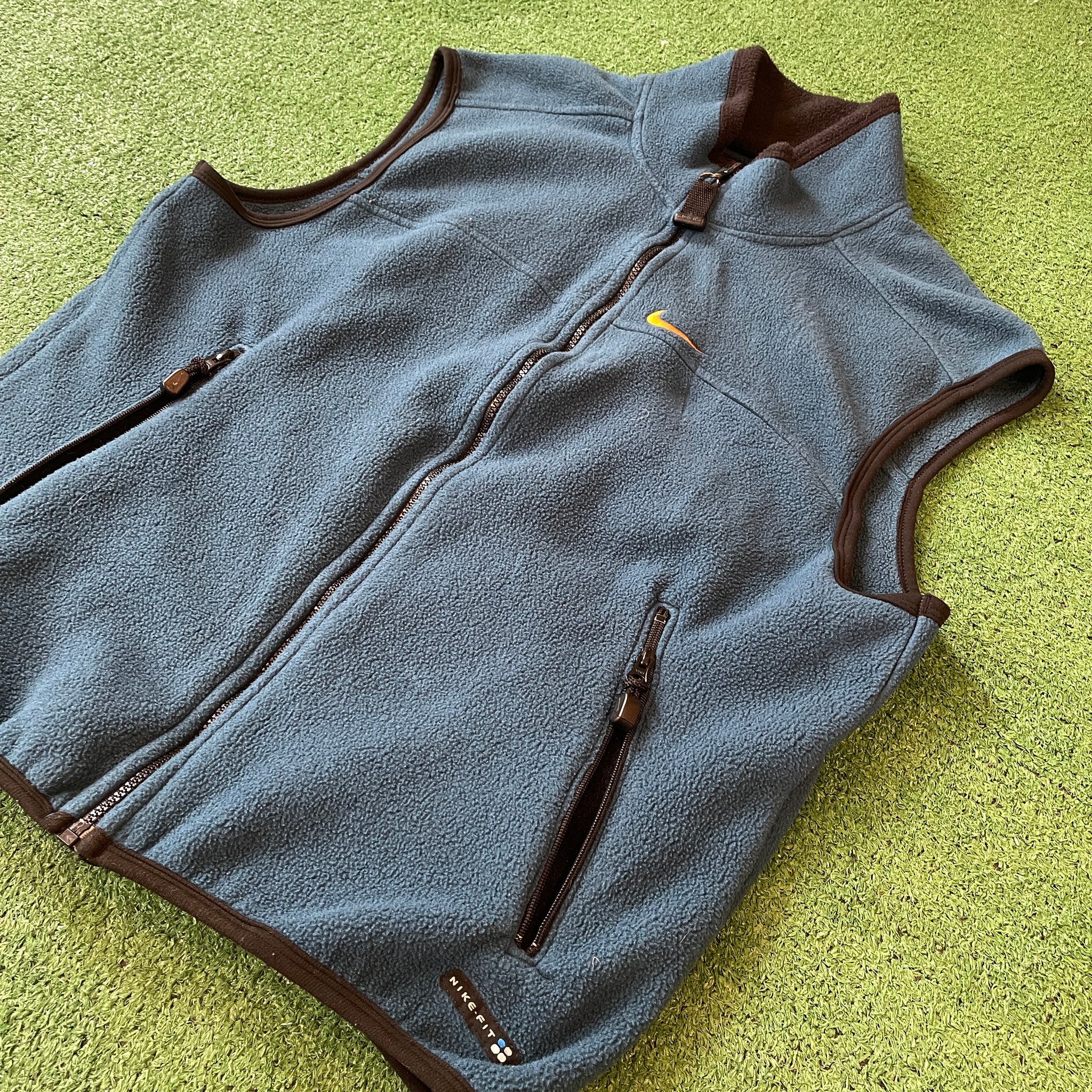 Vintage Nike ACG Outdoor Fleece Vest (L)