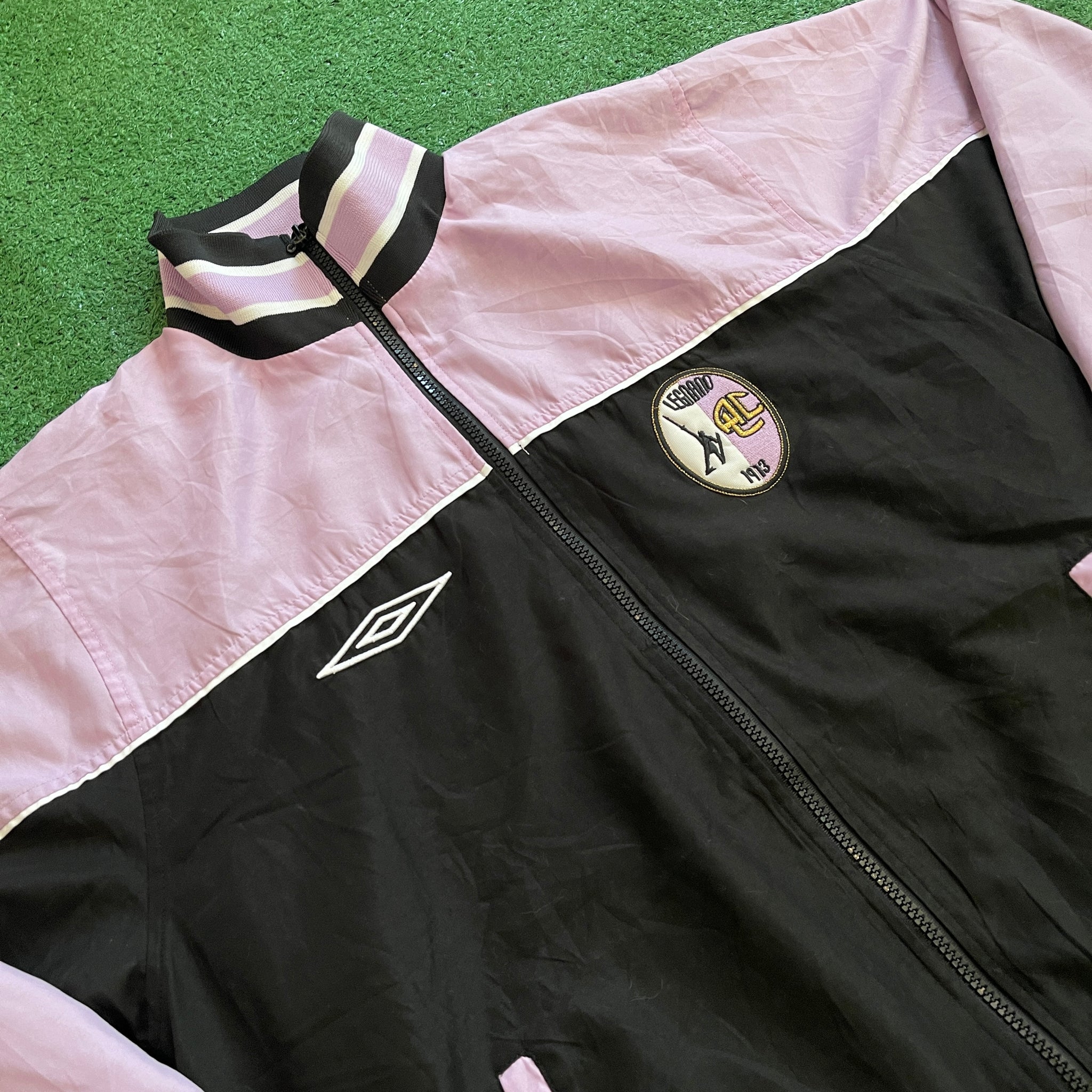 Vintage Umbro Legnano Salus Full-Zip Warm Up Jacket (M)