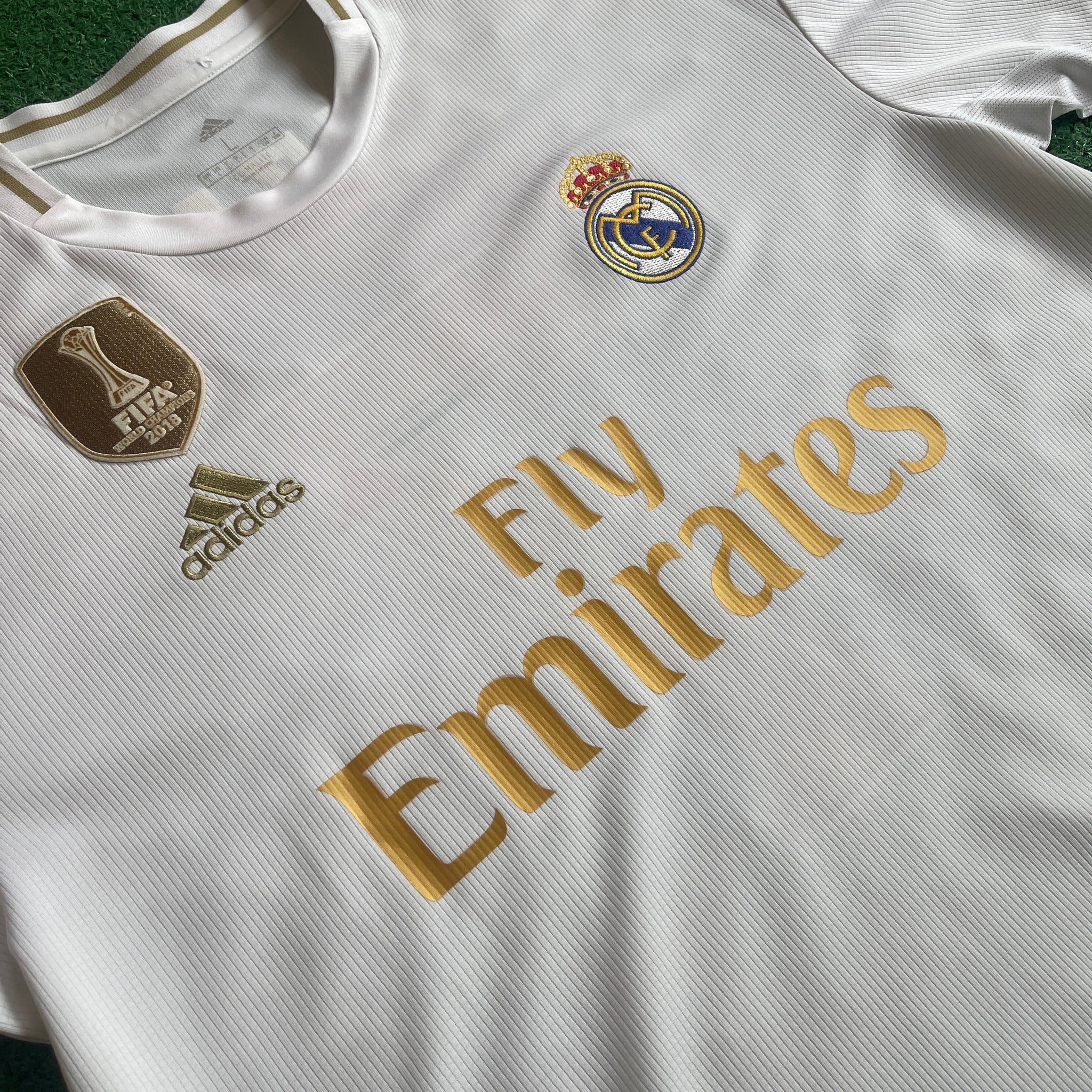 Adidas Real Madrid #7 Hazard 2019/20 Home Football Kit (L)