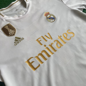 Adidas Real Madrid #7 Hazard 2019/20 Home Football Kit (L)