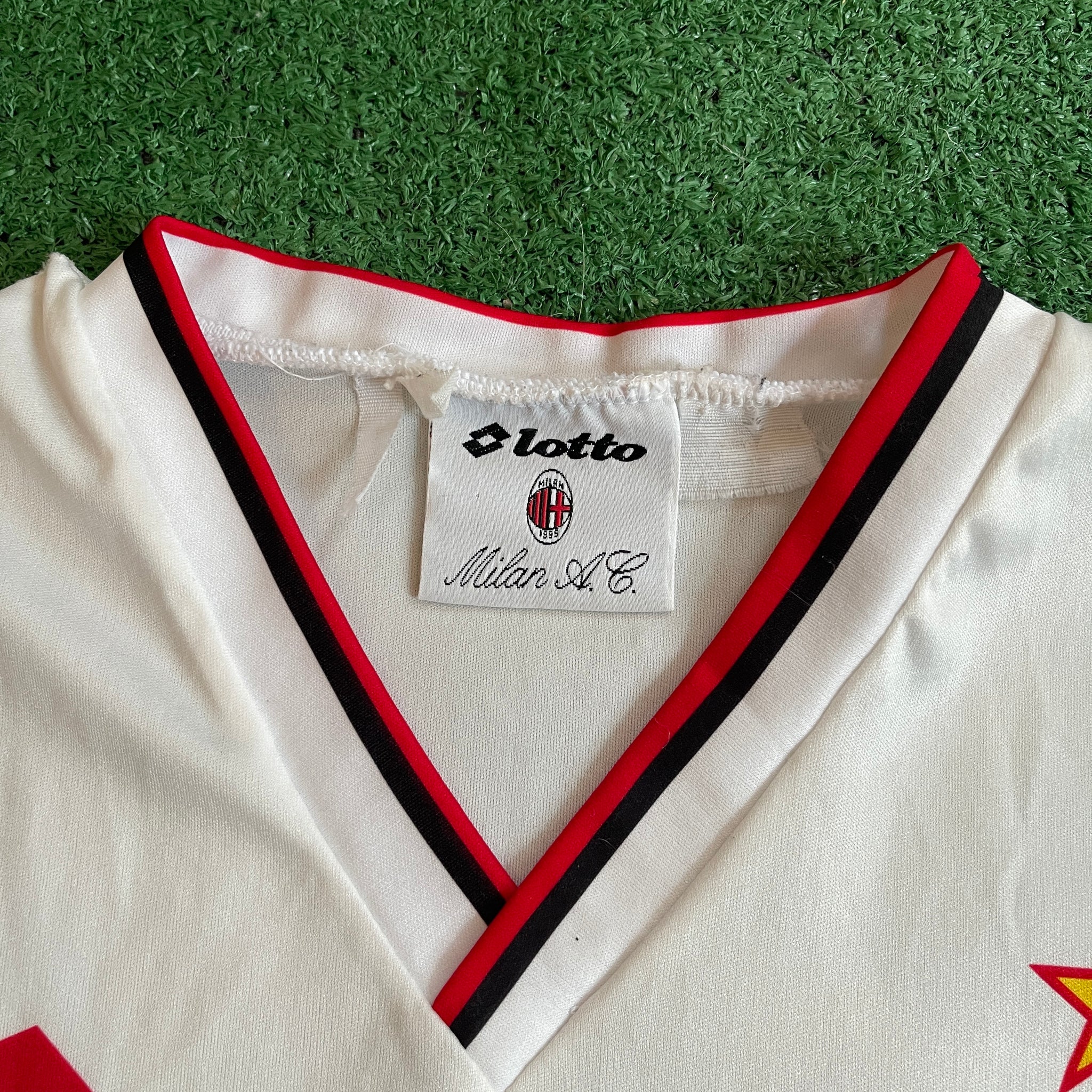 Vintage Lotto AC Milan 1993/94 Away Football Kit (S)