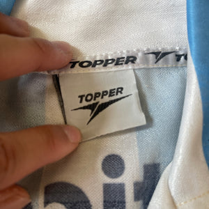 Vintage Topper Racing Club De Avellaneda 1997/98 Home Football Kit (M)
