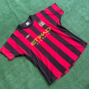 Umbro Manchester City #45 Balotelli 2011/12 Away Football Kit (M/L)