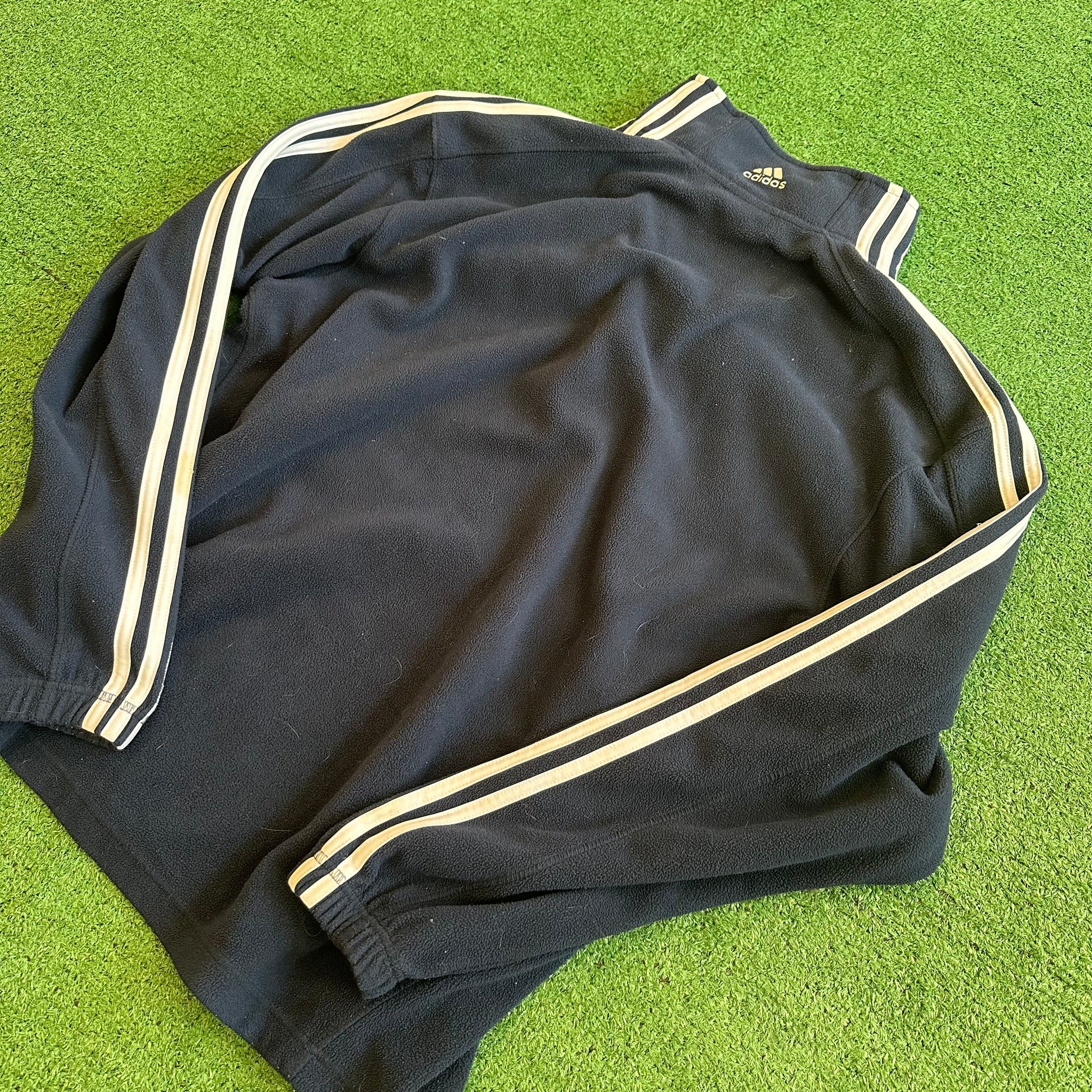 Vintage URI Rams Quarter-Zip Fleece (L)