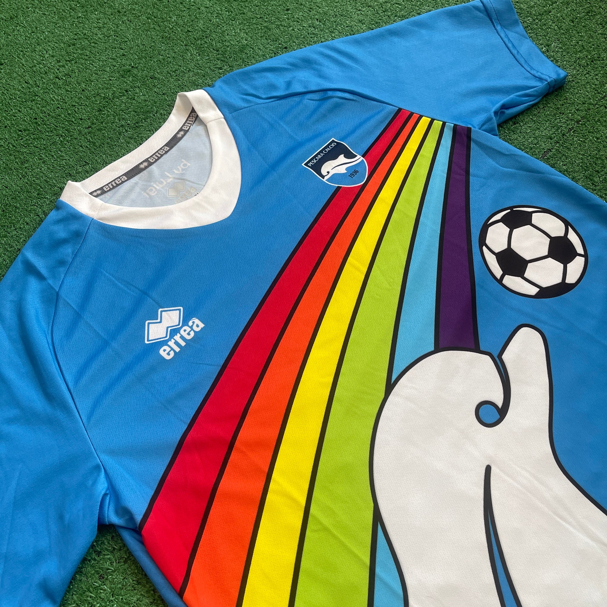 Errea Pescara Calcio 2019/20 Special Football Kit (XL)