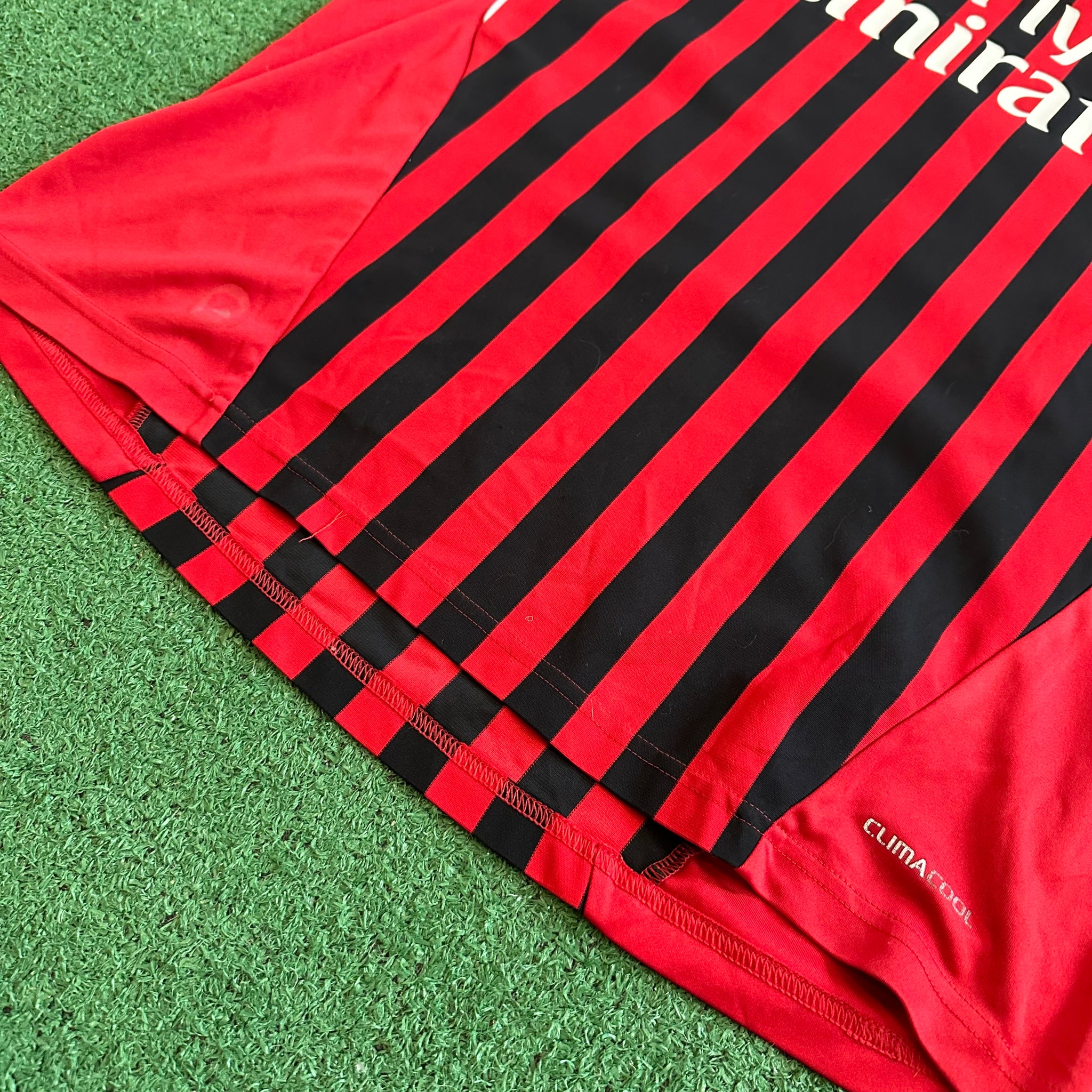 Adidas AC Milan #7 Pato 2011/2012 Home Football Kit (M)