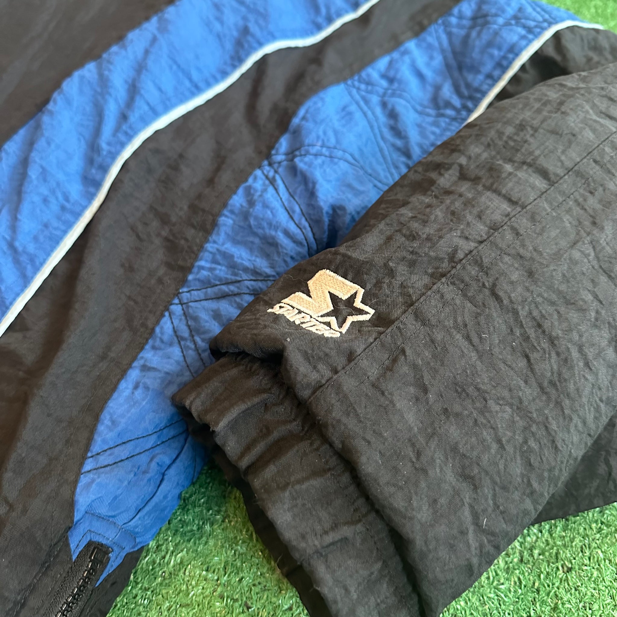 Vintage Starter Orlando Magic Pullover Puffer Jacket (XL)