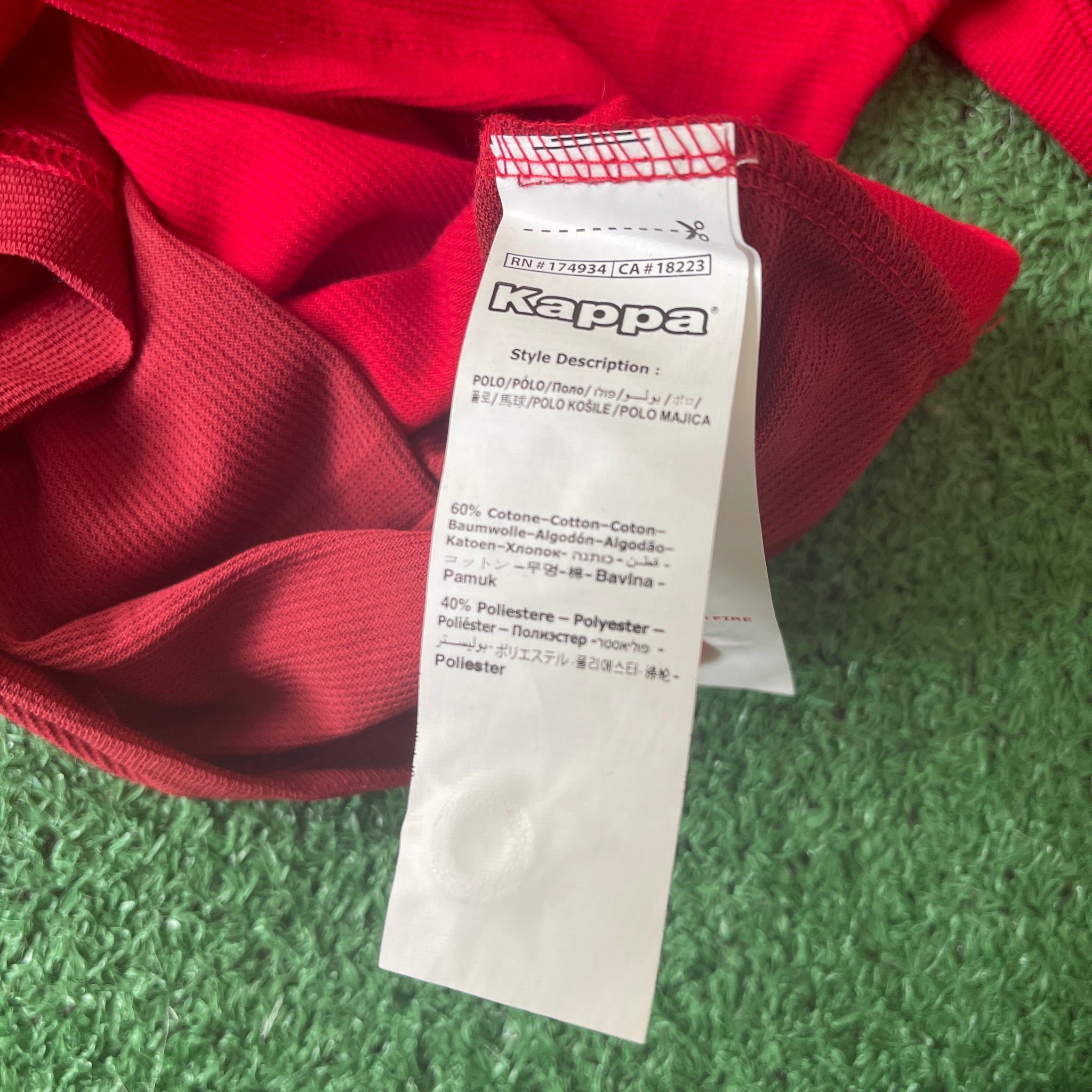 Kappa Venezia Casual Athletic Polo Shirt (XL)