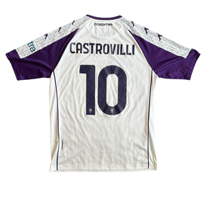 Kappa ACF Fiorentina #10 Castrovilli 2020/21 Away Football Kit (XL)