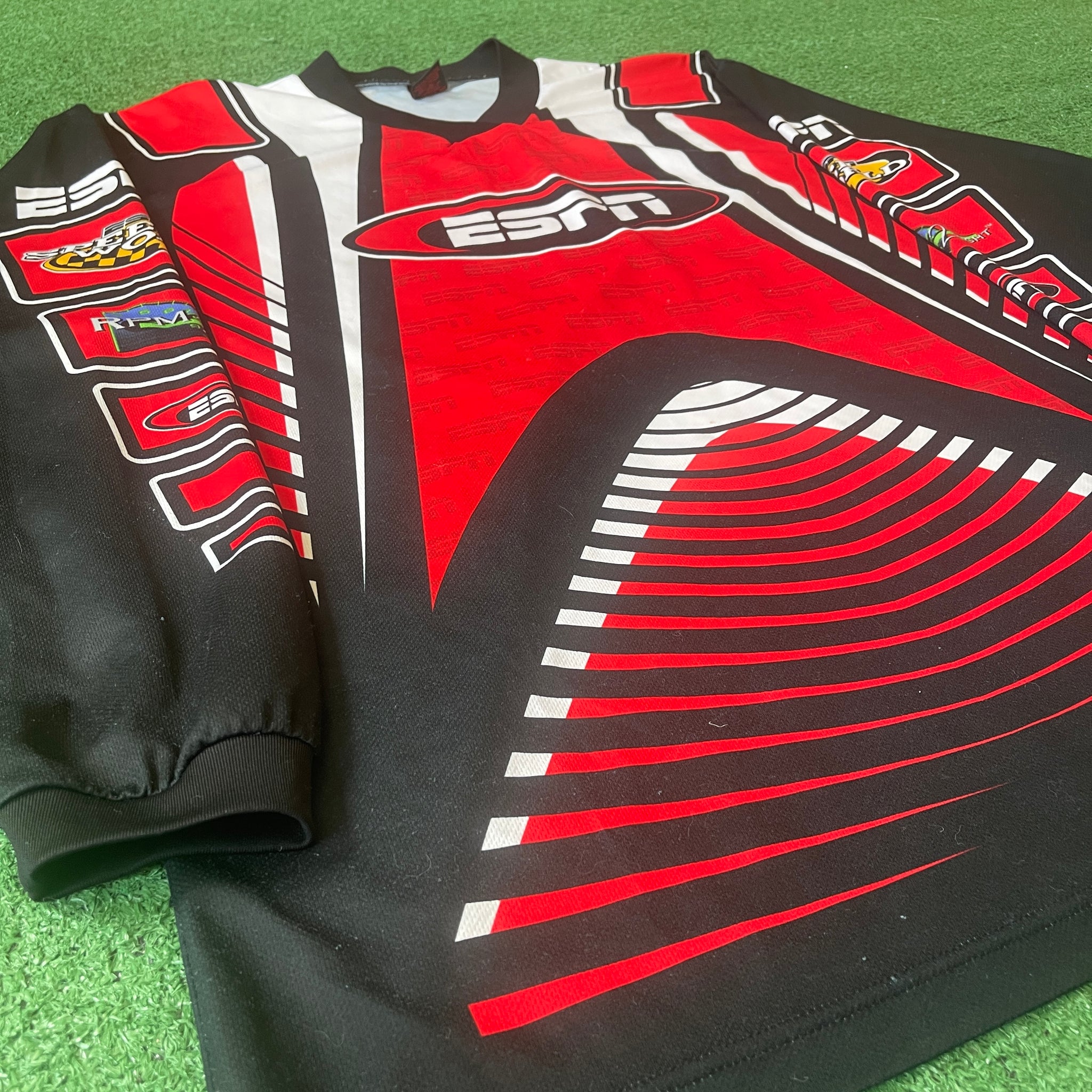 Vintage ESPN Motorsport Bike Jersey (XL)