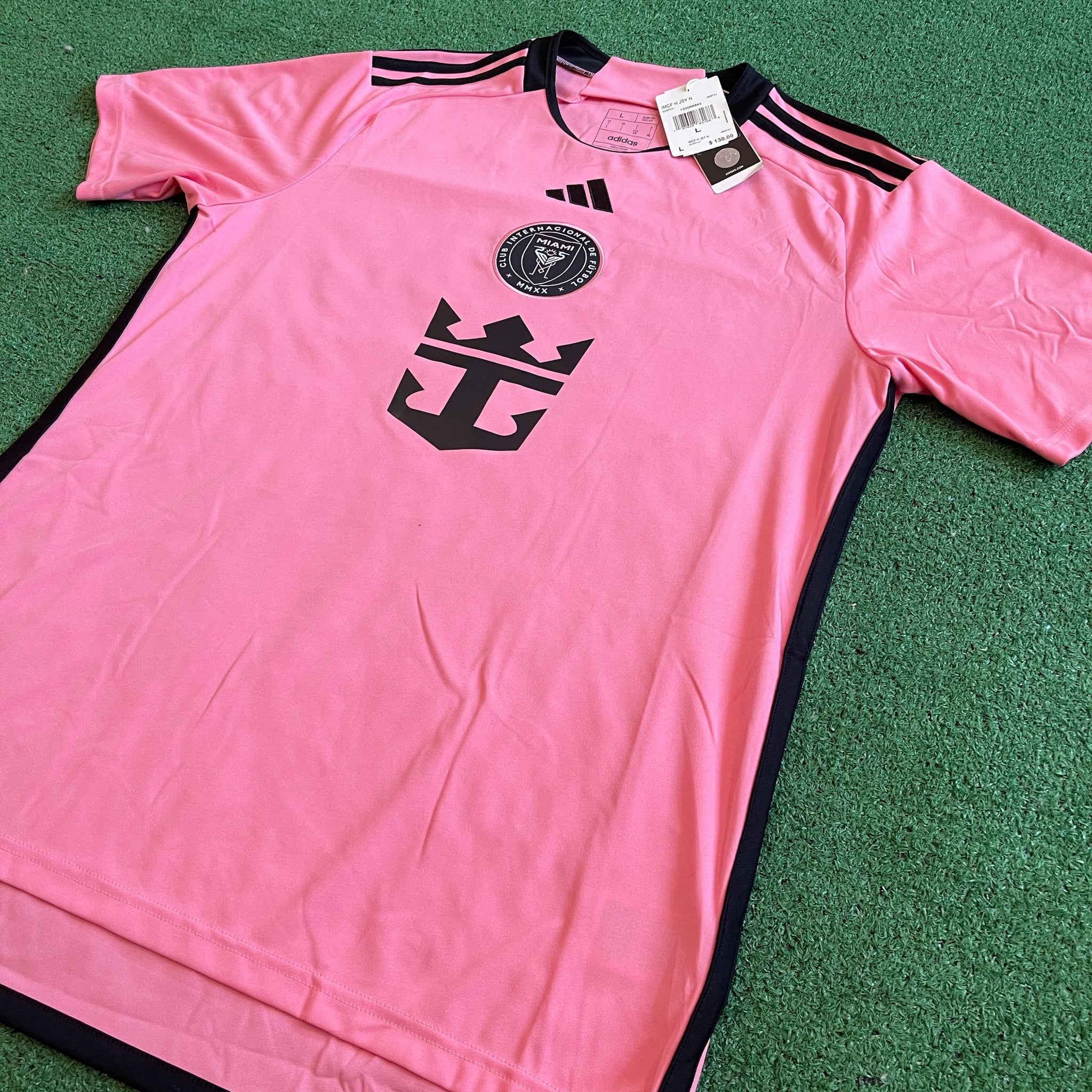 Adidas Inter Miami #10 Messi 2024 MLS Home Football Kit (L)