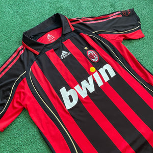 Vintage Adidas AC Milan #22 Kaka 2006/07 Home Football Kit (M)