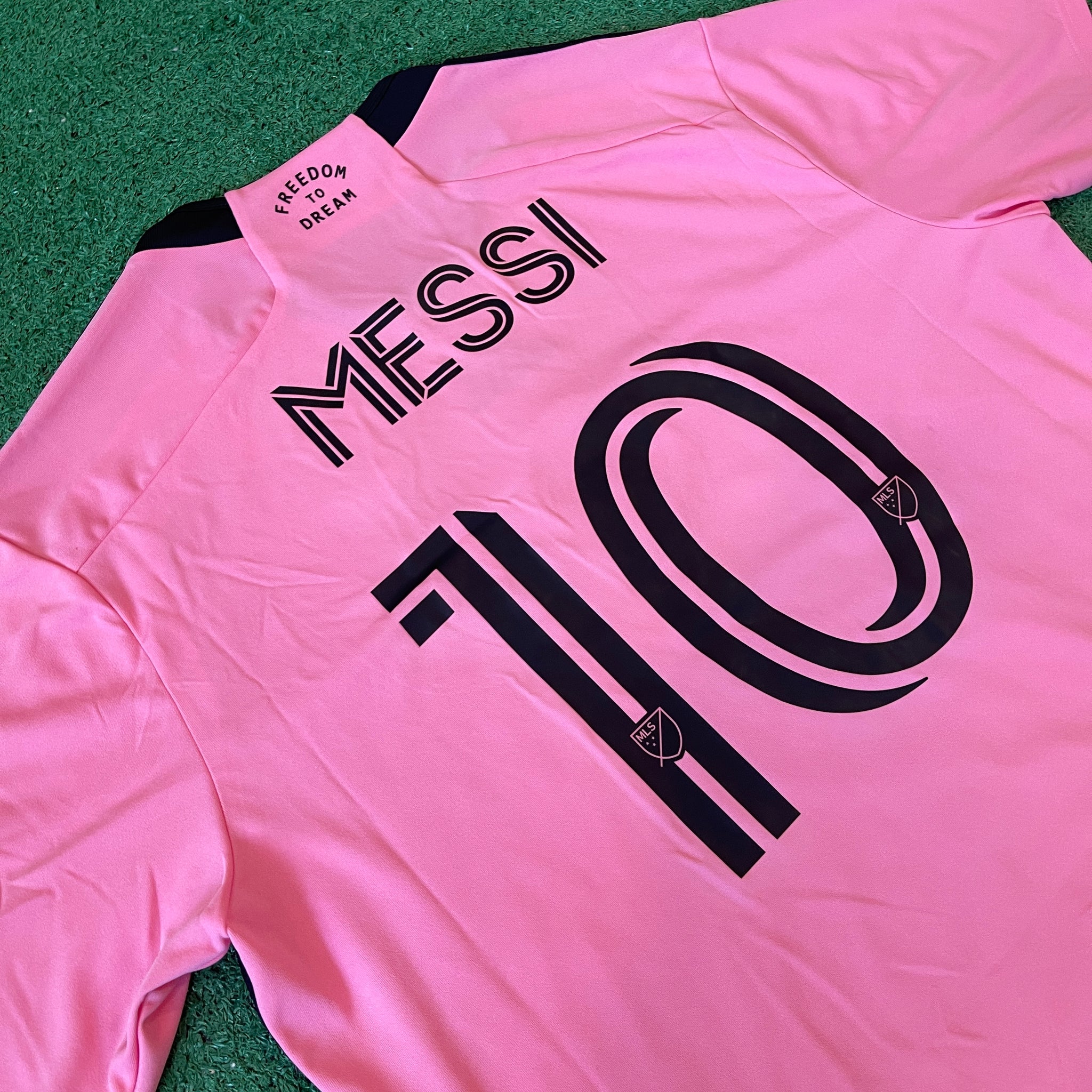 Adidas Inter Miami #10 Messi 2024 MLS Home Football Kit (L)