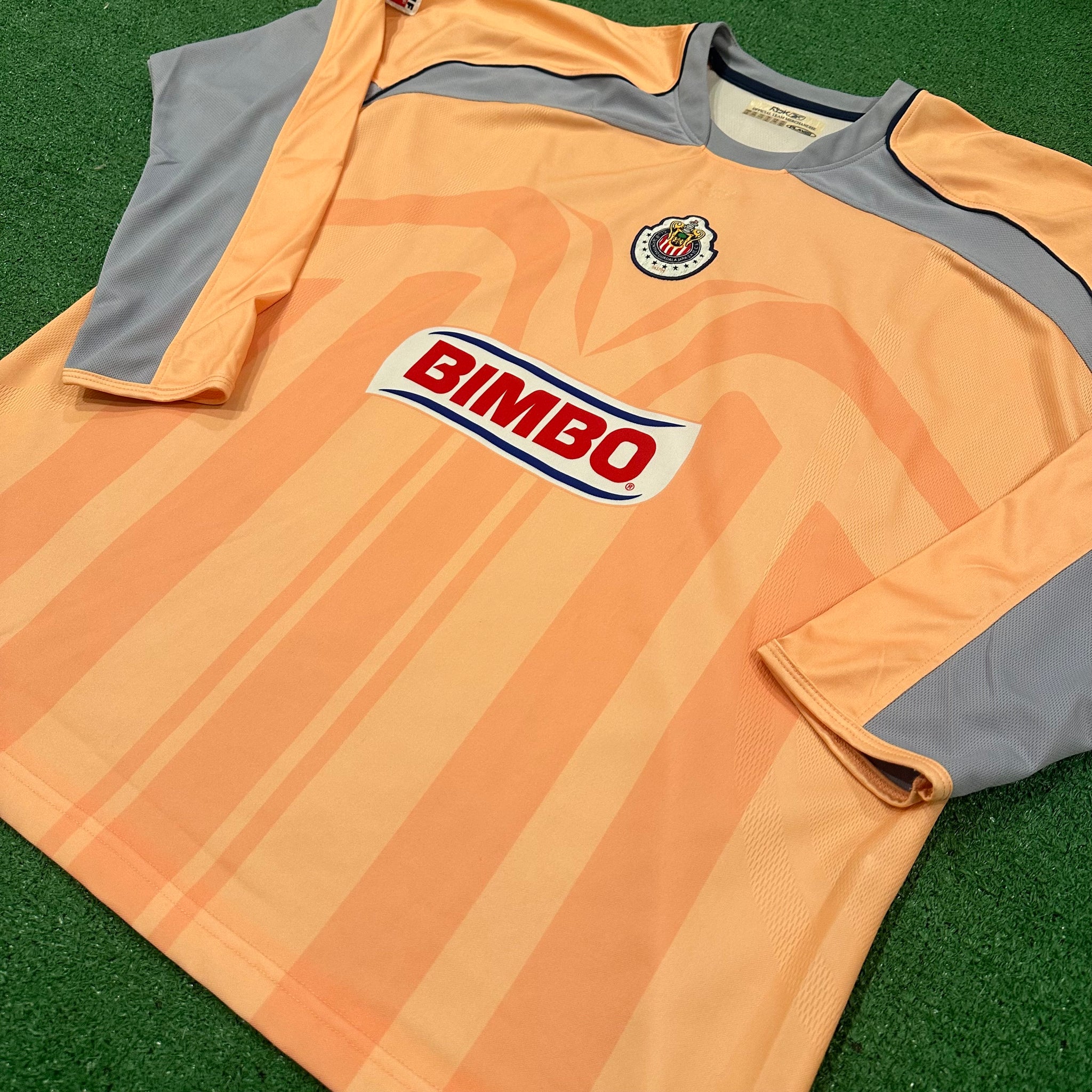 Vintage Reebok Chivas De Guadalajara 2006/07 Goalkeeper 2 Football Kit (XXL)