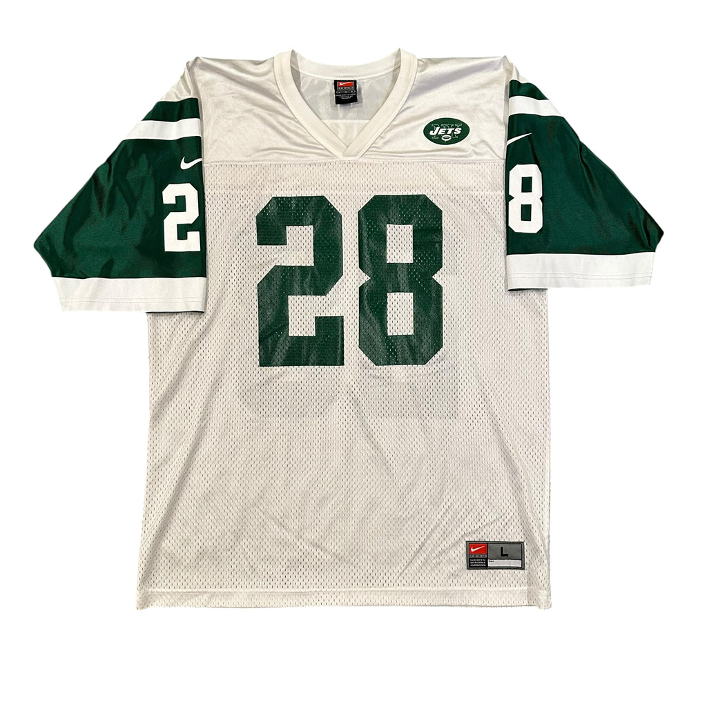 Vintage Nike Team New York Jets #28 Curtis Martin NFL Jersey (L)